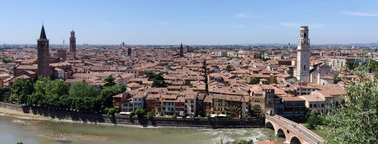 Aerial view of Verona